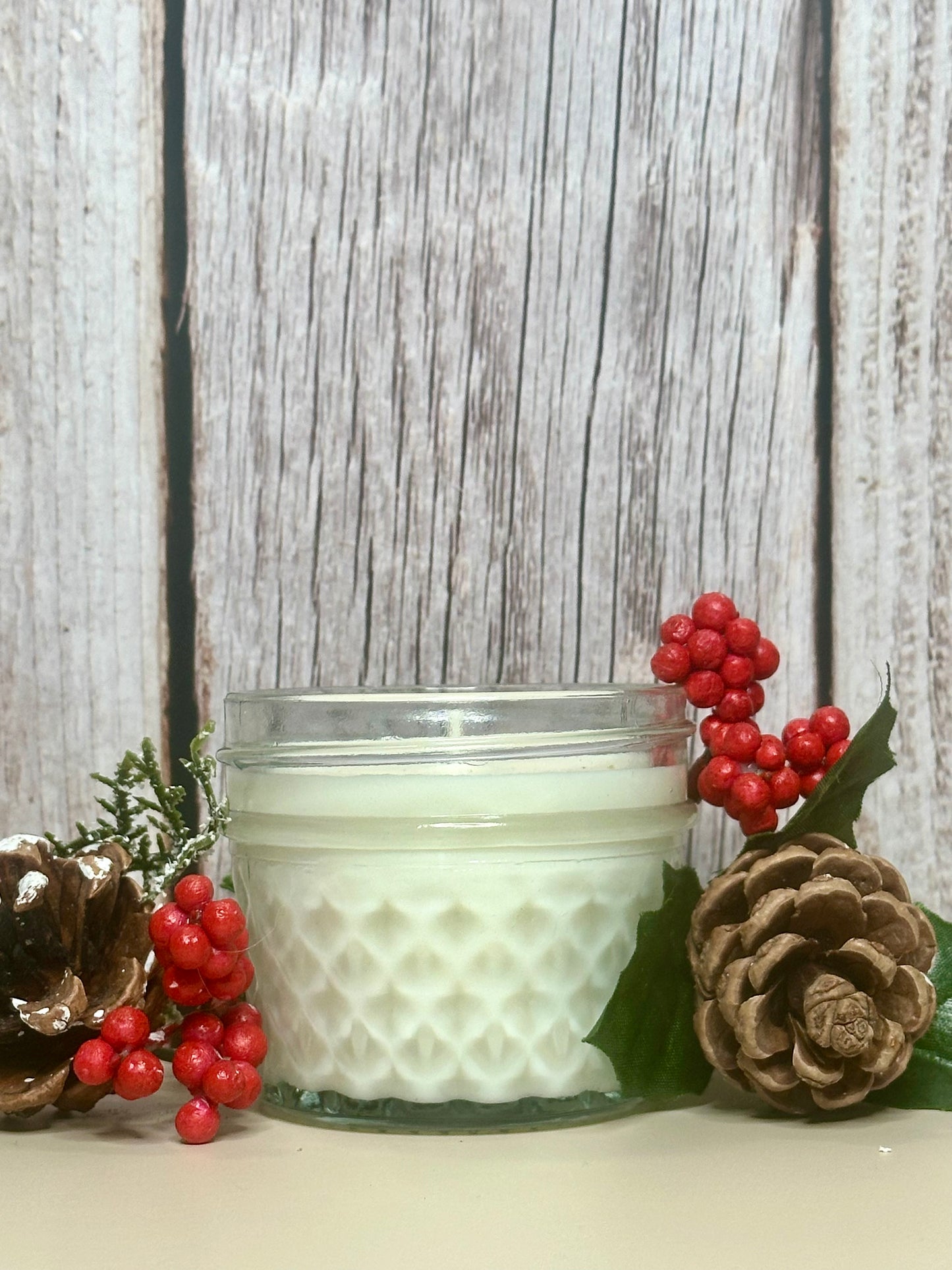 Christmas Wreath Candle