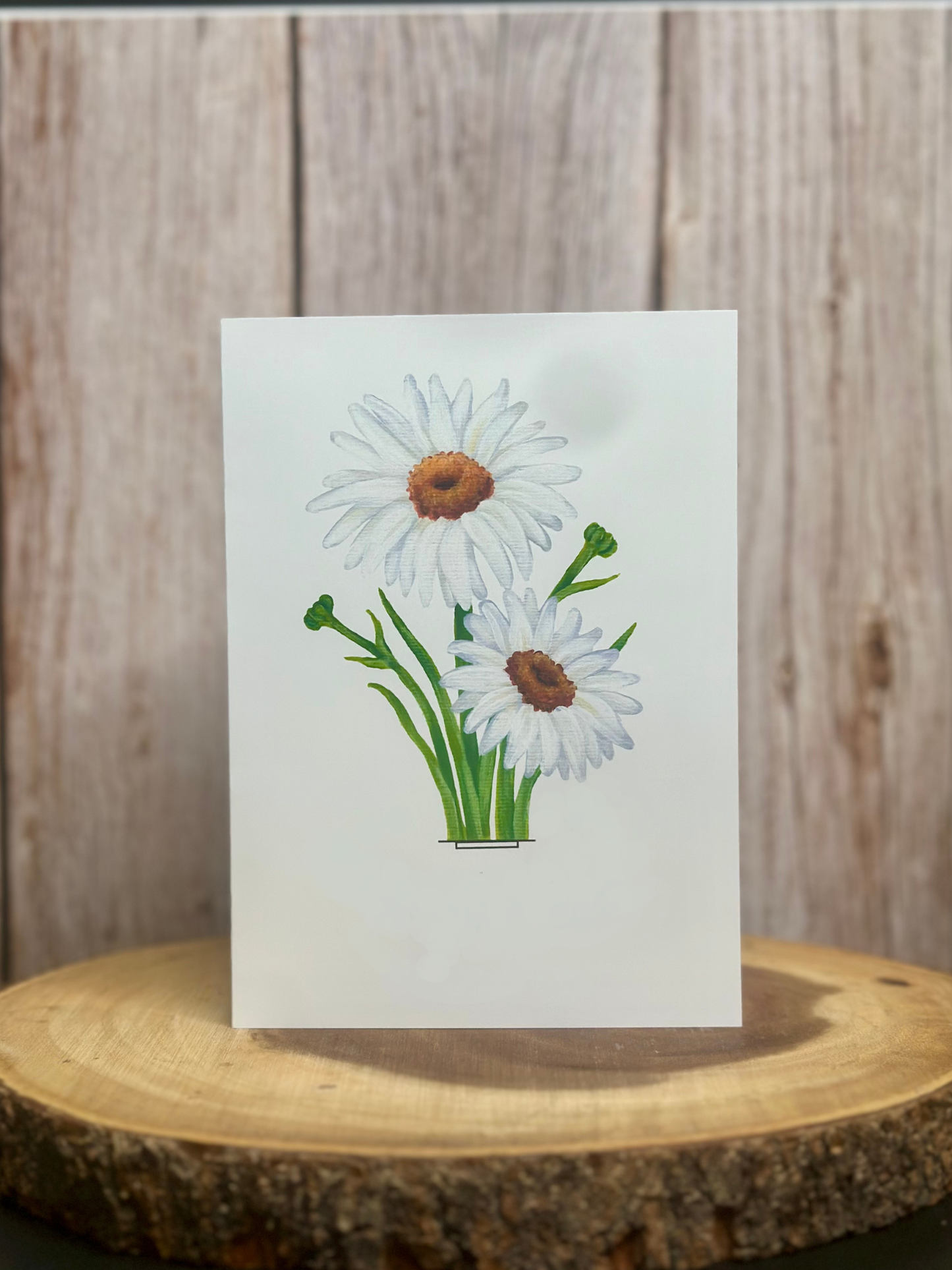 Daisy Greeting Card