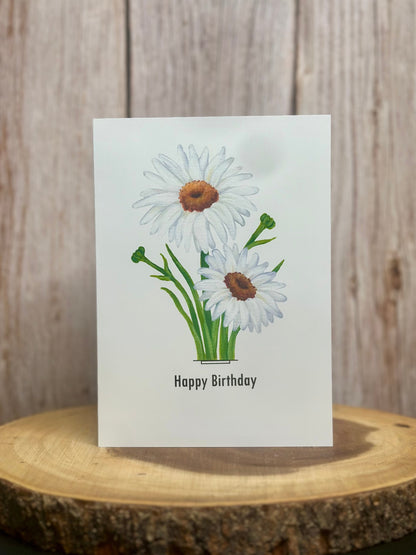 Daisy Greeting Card