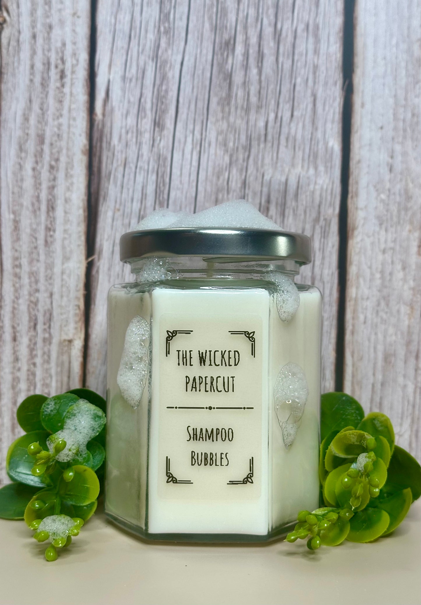 Shampoo Bubbles Candle